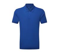 Asquith & Fox Men's Glacier Tech Polo Shirt in Blue | Size: Medium Asquith & Fox Blue M