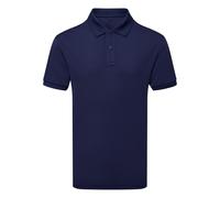 Asquith & Fox Men's Glacier Tech Polo Shirt in Navy | Size: Medium Asquith & Fox Navy M
