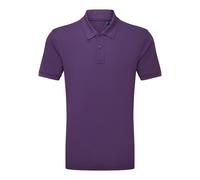 Asquith & Fox Mens Glacier Tech Polo Shirt (Purple) - Size 2XL