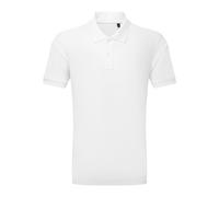Asquith & Fox Mens Glacier Tech Polo Shirt (White) - Size Small