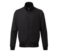 Asquith & Fox Men's Harrington Jacket in Black | Size: XL Asquith & Fox Black XL