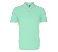 Asquith & Fox Men's Polo Shirt - Green (Mint 000) - Small