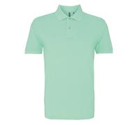 Asquith & Fox Men's Polo AQ010 - Classic Fit Smart/Work/Casual Cotton top |S