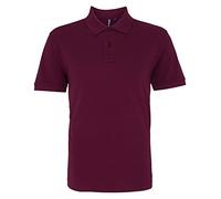 Asquith & Fox Men's Polo Shirt, Purple (Washed Purple 000), XX-Large (Size:2XL)