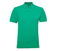 Asquith & Fox Men's Poly/Cotton Blend Polo Shirt, Green (Kelly 000), X-Large (Size:XL)