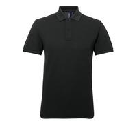 Asquith & Fox Mens Short Sleeve Performance Blend Polo Shirt (Bottle) - Green - Size Large
