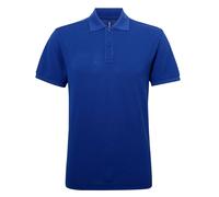 Asquith & Fox Men's Short Sleeve Performance Blend Polo Shirt in Royal | Size: 5XL Asquith & Fox Royal 5XL