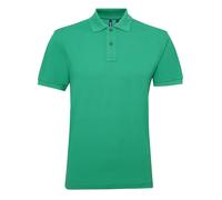Asquith & Fox Mens Short Sleeve Performance Blend Polo Shirt (Kelly) - Green - Size X-Large