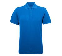 Asquith & Fox Mens Short Sleeve Performance Blend Polo Shirt (Sapphire) - Size 3XL
