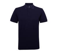 Asquith & Fox Mens Short Sleeve Performance Blend Polo Shirt (Navy) - Size 2XL