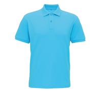 Asquith & Fox Men's super smooth knit polo - Classic fit, 2-button placket