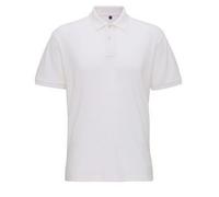 Asquith & Fox Asquith & Fox Mens Super Smooth Knit Polo Shirt - L, White