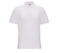 Asquith & Fox Men's Super Smooth Knit Polo Shirt, White (White 000), XX-Large (Size:2XL)