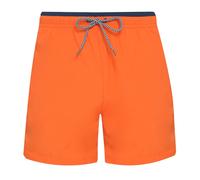 Asquith & Fox Mens Swim Shorts (Orange/Navy) - Size Large