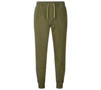 Asquith & Fox Mens Twill Jogging BottomsL Olive RW7923