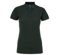Asquith & Fox Women’s polycotton blend polo - Classic fit, 2-button placket