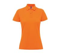 Asquith & Fox Women’s polycotton blend polo - Classic fit, 2-button placket