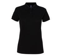 Asquith & Fox Women’s polycotton blend polo - Womens, 65% Polyester, Oeko-Tex