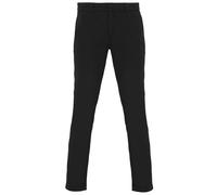 Asquith & Fox Women's Casual Chino Trousers in Black | Size: 2XS Asquith & Fox Black 2XS