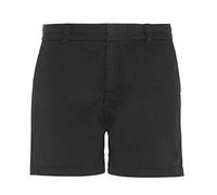 Asquith & Fox Women's Chino Shorts, Black (Black 000), 12 (Size:Medium)