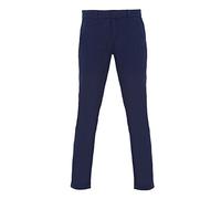 Asquith & Fox Womens/Ladies Casual Chino Trousers (Navy) - Size Small
