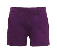 Asquith & Fox Women's Classic Fit Shorts in Purple | Size: 2XL Asquith & Fox Purple 2XL