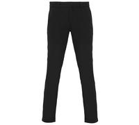 Asquith & Fox Womens/Ladies Casual Chino Trousers (Black) - Size Small