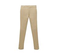 Asquith & Fox Womens/Ladies Casual Chino Trousers (M) (Khaki)