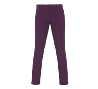 Asquith & Fox Womens/Ladies Casual Chino Trousers (Purple) - Size Small