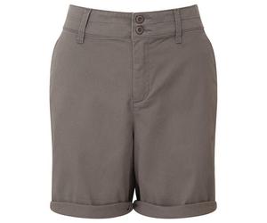 Asquith & Fox Womens/Ladies Chino Lightweight Shorts (Slate) - Mink - Size Small