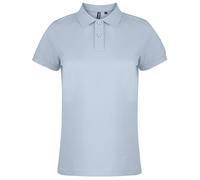 Asquith & Fox Womens/Ladies Plain Basic Short Sleeve Polo Sh RW3472