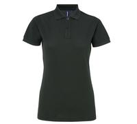 Asquith & Fox Womens/Ladies Short Sleeve Performance Blend Polo Shirt (Bottle) - Green - Size 2XL