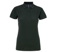Asquith & Fox Women's Short Sleeve Performance Blend Polo Shirt in Bottle Green | Size: Large Asquith & Fox Bottle Green L