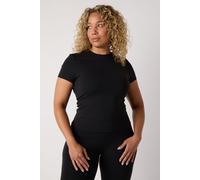 Asquith London Women's ASQ Short Sleeve Feel Good Tee in Black | Size: Medium Asquith London Black M