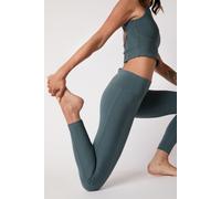 Asquith London Women's Feel Good Ribbed High Waist Leggings in Stone | Size: Large Asquith London Stone L