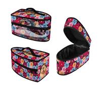 ASQVTIFE Capybara Iron Storage Bag with Handle Zippered Animals Travel Iron Holder Carrying Case for Portable Steamer Universal for Most Irons Travel Carrying Box for Clothing Ironing Machines