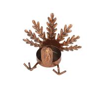 ASQzhuLIWing Turkey tea light candle holder tea light holder autumn decoration table centerpiece kitchen candle holder sit and stand turkey Thanksgiving Christmas tabletop for family table