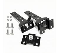 AsrMyjcx 2 Pieces Roof Mounting Bracket with | Mounting Bracket, Secure, Hardware, for Adventure Travels, Off-roaders , Standard