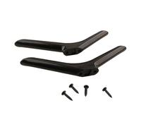 AsrMyjcx 2 Pieces Tabletop TV Stand Base Table Top TV Legs Simple Assembly, 19cmx5cmx1.6cm