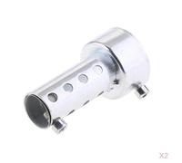 AsrMyjcx 2x Motor Exhaust Can Baffle 42mm, 80mm 3" Length
