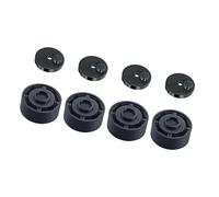 AsrMyjcx 4 Pieces 3D Printer Anti Vibration Feet Shock Absorbing Reduces Vibration Easy to Install Accessories Protecting for K2 Plus