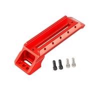AsrMyjcx Astronomical Telescope Handle Bar Equatorial Mount Accessory Narrow Track Guide Sturdy Finderscope Mount Bracket, Red
