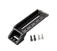 AsrMyjcx Astronomical Telescope Handle Bar Equatorial Mount Accessory Narrow Track Guide Sturdy Finderscope Mount Bracket, Black