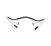 AsrMyjcx Bowed Split Machine Leg Stretcher Training Device Stretching Machine Aluminum Alloy Rubber Foam Function for Ballet Cheerleading Dance Gymnastics, Black Blue