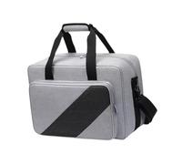 AsrMyjcx Carrying Case Portable for Console EVA Waterproof Efficient Storage Bag for Headphones Controllers , Gray Black