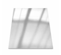 AsrMyjcx Coated Mirror Aluminum Foil Sheet Reflective Panel Premium Crafting Material Light Suitable for Product Displays Professional Photography Art Creations, 250g Bright Silver, A4
