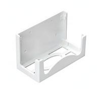 AsrMyjcx Console Cooling Stand Wall Mount Bracket Holder Rack with Open Vent Cutouts and Silicone Touch Points for Stable Upright Support Suitable for Entertainment Centers dorms Home theaters
