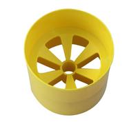AsrMyjcx Cup, Golf Putting Cup, Training Hole Accessory, Garden, Outdoor, PP Material, Stable Support for Training, Office, Backyard, Gift, Home, yellow