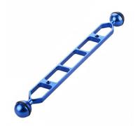 AsrMyjcx Diving Light Arm Universal Underwater Ball Mount Extension Aluminum Alloy Construction Adjust Angle Buoyancy Support Suitable for Snorkeling Video, Blue, 11 Inch