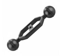 AsrMyjcx Diving Light Arm Universal Underwater Ball Mount Extension Aluminum Alloy Construction Adjust Angle Buoyancy Support Suitable for Snorkeling Video, Black, 5 Inch